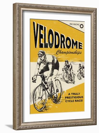 Velodrome-Rocket 68-Framed Giclee Print