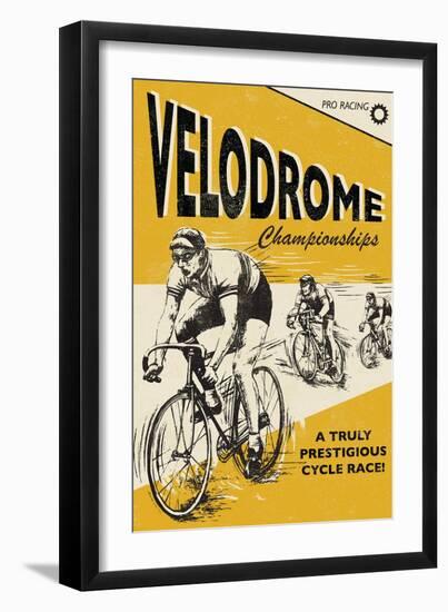 Velodrome-Rocket 68-Framed Giclee Print