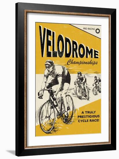 Velodrome-Rocket 68-Framed Giclee Print