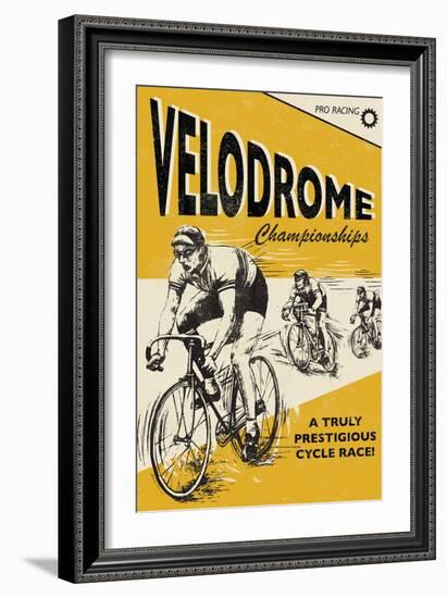 Velodrome-Rocket 68-Framed Giclee Print