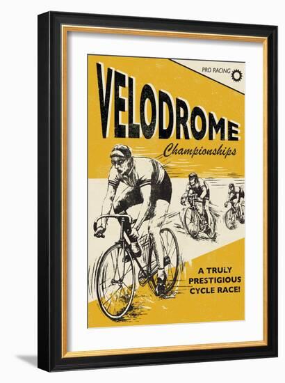 Velodrome-Rocket 68-Framed Giclee Print