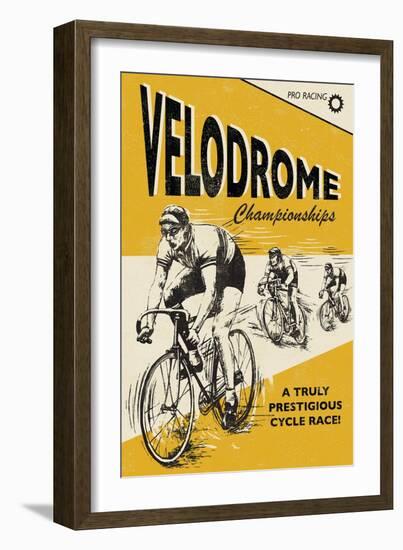 Velodrome-Rocket 68-Framed Giclee Print