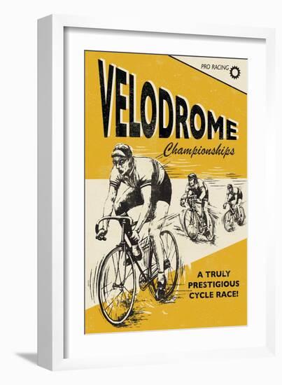 Velodrome-Rocket 68-Framed Giclee Print