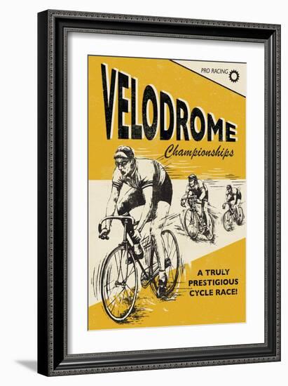 Velodrome-Rocket 68-Framed Giclee Print