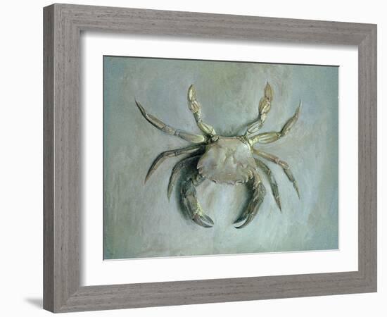 Velvet Crab, 1870-1-John Ruskin-Framed Giclee Print