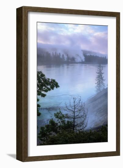 Velvet Morning, Yellowstone River-Vincent James-Framed Photographic Print