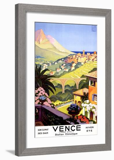 Vence-Unknown Unknown-Framed Giclee Print