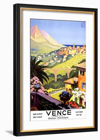 Vence-Unknown Unknown-Framed Giclee Print