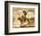 Vendedora Alcatraces-Diego Rivera-Framed Art Print