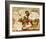 Vendedora Alcatraces-Diego Rivera-Framed Art Print