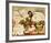 Vendedora Alcatraces-Diego Rivera-Framed Art Print