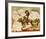 Vendedora Alcatraces-Diego Rivera-Framed Art Print