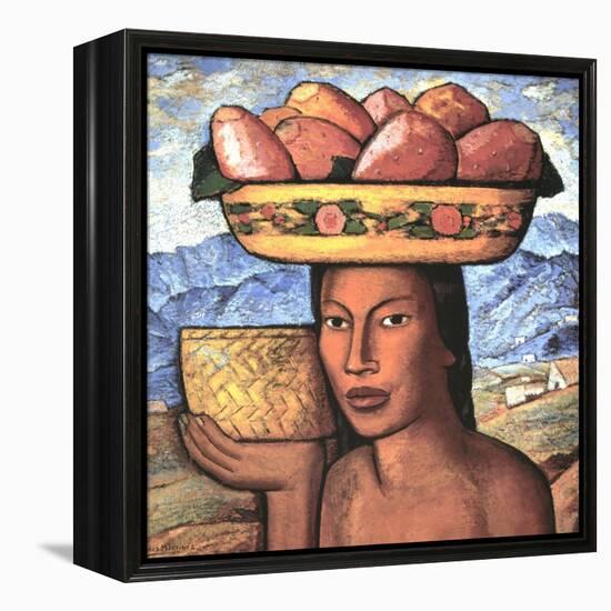 Vendedoras De Tunas-Alfredo Ramos Martinez-Framed Stretched Canvas