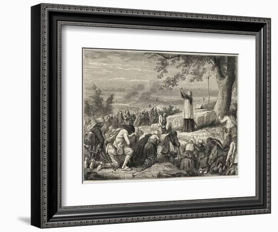 Vendee : Catholics-null-Framed Photographic Print