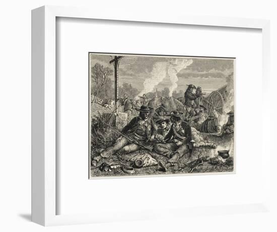 Vendee Fighting-null-Framed Art Print