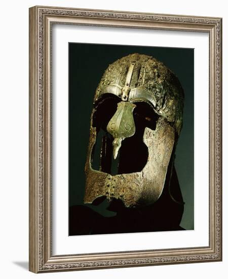 Vendel warrior's helmet-Werner Forman-Framed Giclee Print