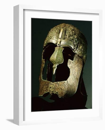 Vendel warrior's helmet-Werner Forman-Framed Giclee Print