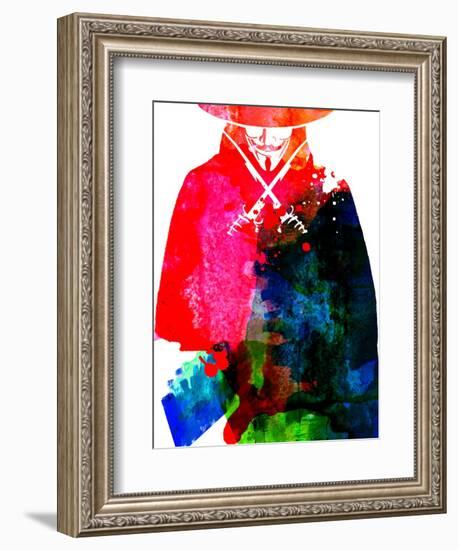 Vendetta Watercolor-Lora Feldman-Framed Art Print