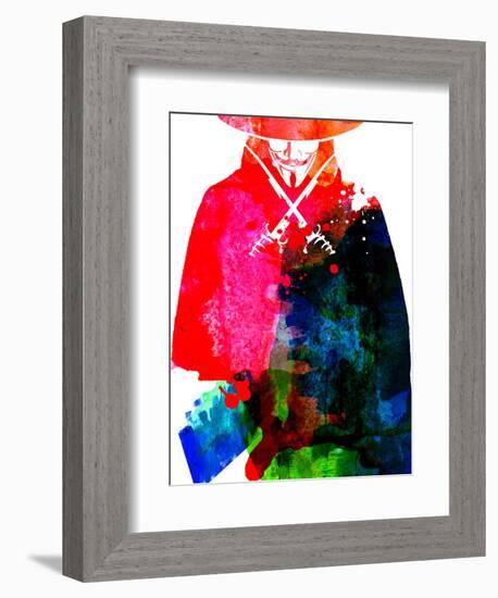 Vendetta Watercolor-Lora Feldman-Framed Art Print