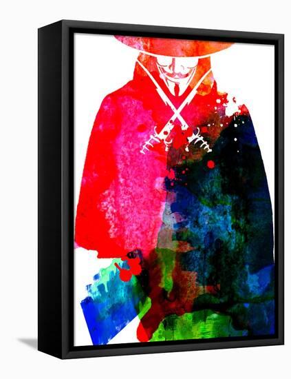 Vendetta Watercolor-Lora Feldman-Framed Stretched Canvas