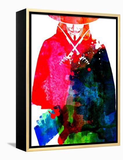 Vendetta Watercolor-Lora Feldman-Framed Stretched Canvas