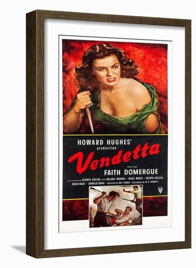 Vendetta-null-Framed Art Print