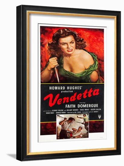 Vendetta-null-Framed Art Print