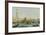 Venedig, Dogenpalast und Marcusplatz vom Bacino di San Marco-Canaletto (Giovanni Antonio Canal)-Framed Giclee Print