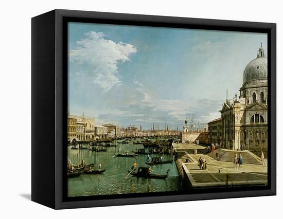 Venedig, Santa Maria Della Salute-Canaletto-Framed Premier Image Canvas