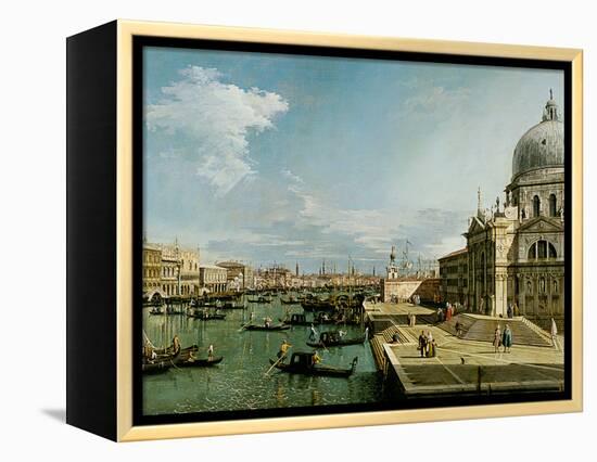 Venedig, Santa Maria Della Salute-Canaletto-Framed Premier Image Canvas