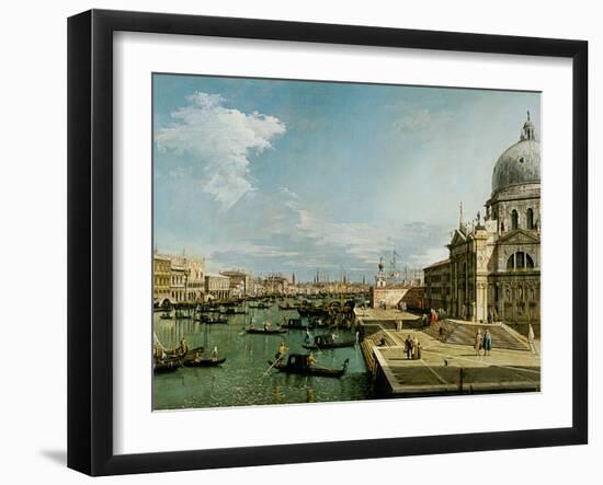 Venedig, Santa Maria Della Salute-Canaletto-Framed Giclee Print