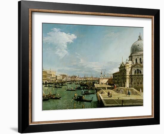 Venedig, Santa Maria Della Salute-Canaletto-Framed Giclee Print