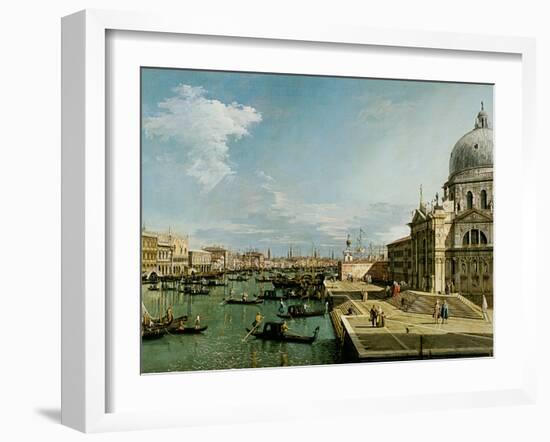 Venedig, Santa Maria Della Salute-Canaletto-Framed Giclee Print