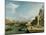 Venedig, Santa Maria Della Salute-Canaletto-Mounted Giclee Print