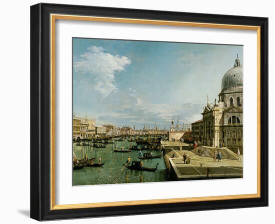 Venedig, Santa Maria Della Salute-Canaletto-Framed Giclee Print