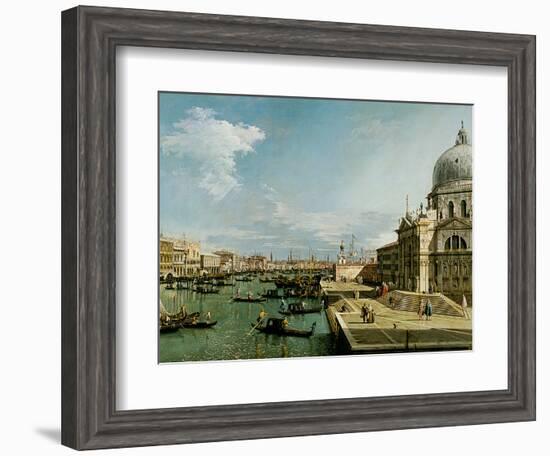 Venedig, Santa Maria Della Salute-Canaletto-Framed Giclee Print