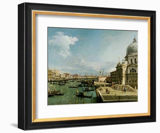 Venedig, Santa Maria Della Salute-Canaletto-Framed Giclee Print