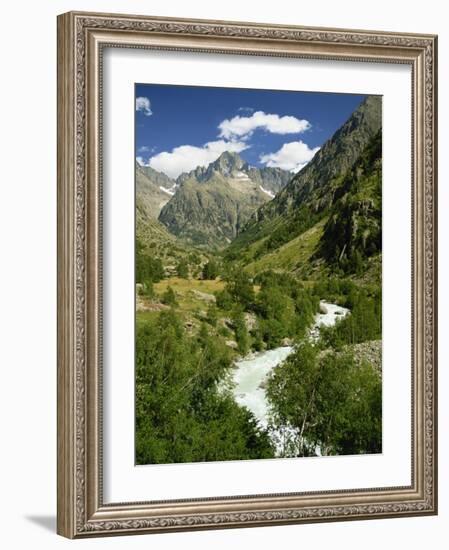 Veneon Valley in the Parc National Des Ecrins, Near Grenoble, Isere, Rhone-Alpes, France-David Hughes-Framed Photographic Print