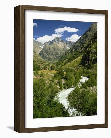 Veneon Valley in the Parc National Des Ecrins, Near Grenoble, Isere, Rhone-Alpes, France-David Hughes-Framed Photographic Print