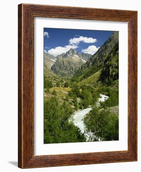 Veneon Valley in the Parc National Des Ecrins, Near Grenoble, Isere, Rhone-Alpes, France-David Hughes-Framed Photographic Print