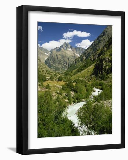 Veneon Valley in the Parc National Des Ecrins, Near Grenoble, Isere, Rhone-Alpes, France-David Hughes-Framed Photographic Print