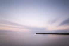 Stunning Long Exposure Landscape Lighthouse at Sunset with Calm Ocean-Veneratio-Photographic Print