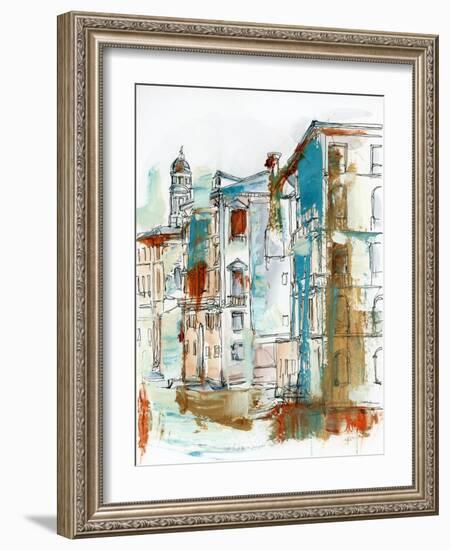 Venetian Abstract II-Ethan Harper-Framed Art Print