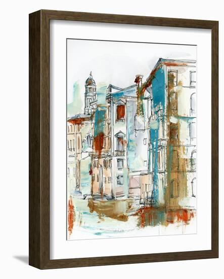 Venetian Abstract II-Ethan Harper-Framed Art Print