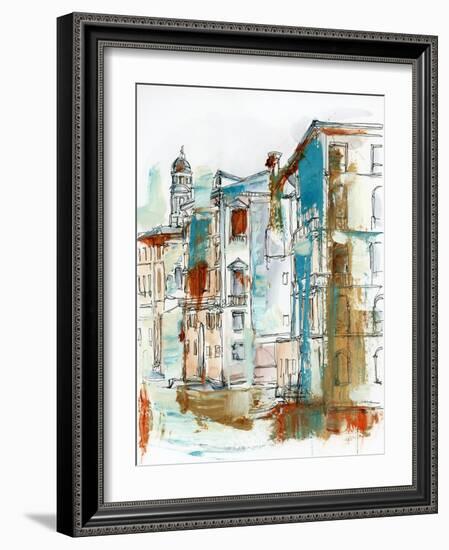 Venetian Abstract II-Ethan Harper-Framed Art Print