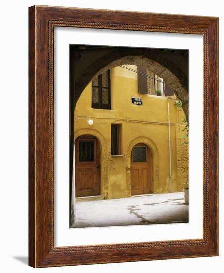 Venetian Architecture, Xania, Island of Crete, Greek Islands, Greece-Peter Ryan-Framed Photographic Print