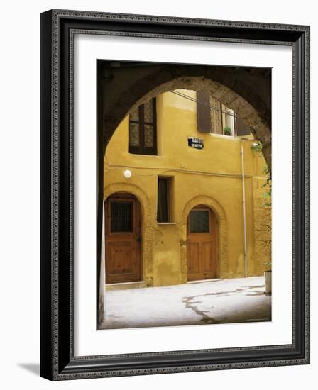 Venetian Architecture, Xania, Island of Crete, Greek Islands, Greece-Peter Ryan-Framed Photographic Print