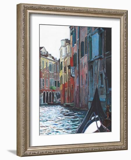 Venetian Backwater, 2012-Helen White-Framed Giclee Print