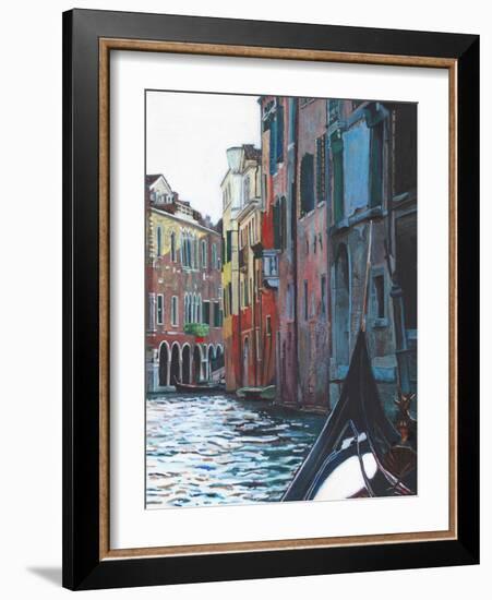 Venetian Backwater, 2012-Helen White-Framed Giclee Print