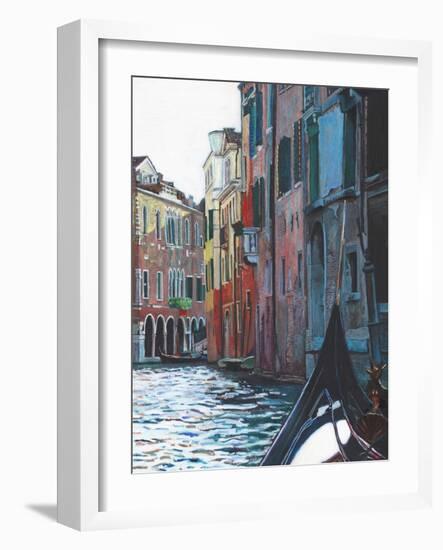 Venetian Backwater, 2012-Helen White-Framed Giclee Print